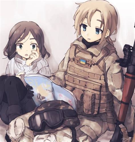 Meet the woman drawing all the cute anime Ukrainian .
